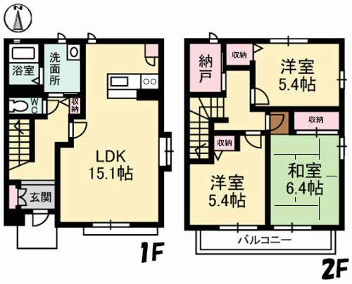 グランドールⅡ　Ｂ棟B0105-2