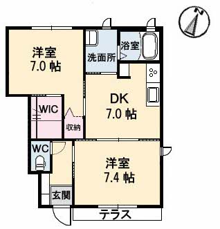 エクリール C棟 C0110号-15