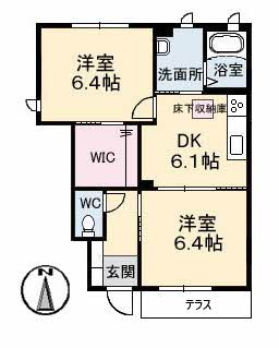 ファミーユ　ドゥ　アヴニール　Ａ棟 A0101号-3