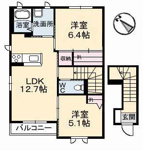 エテルグリーア　Ａ棟 A0201号-15