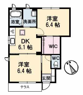 サンセール　Ｂ棟B0103-2