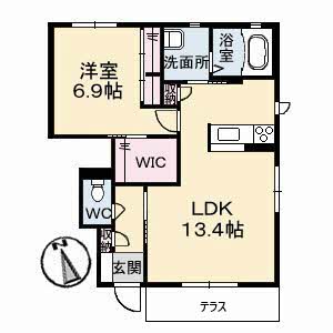 ソレアード　Ｃ棟 C0108号-16