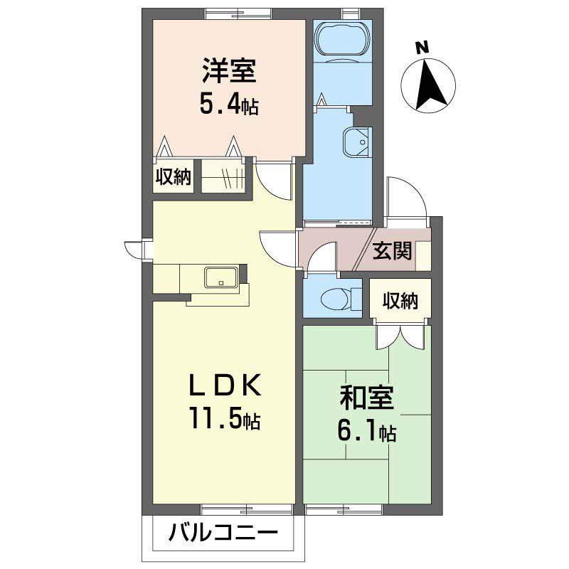 メゾントランキル　Ｂ棟B0202-2