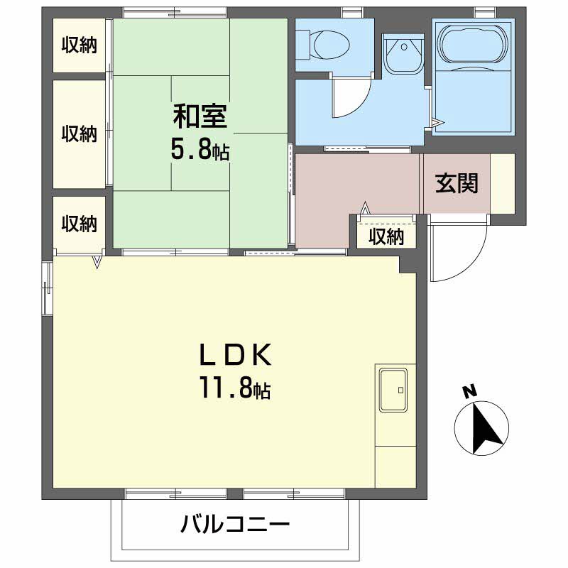 山中ハイツ A0201号-15