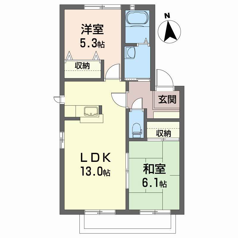 クレール林崎　Ｂ棟B0203-2