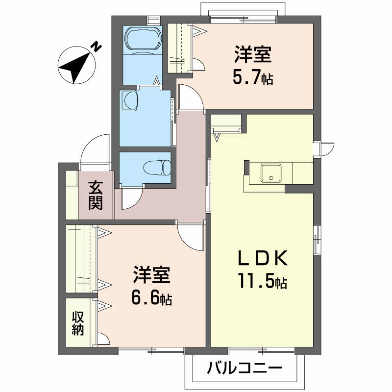 セフィラハイツⅡ　Ｃ棟 C0202号-10