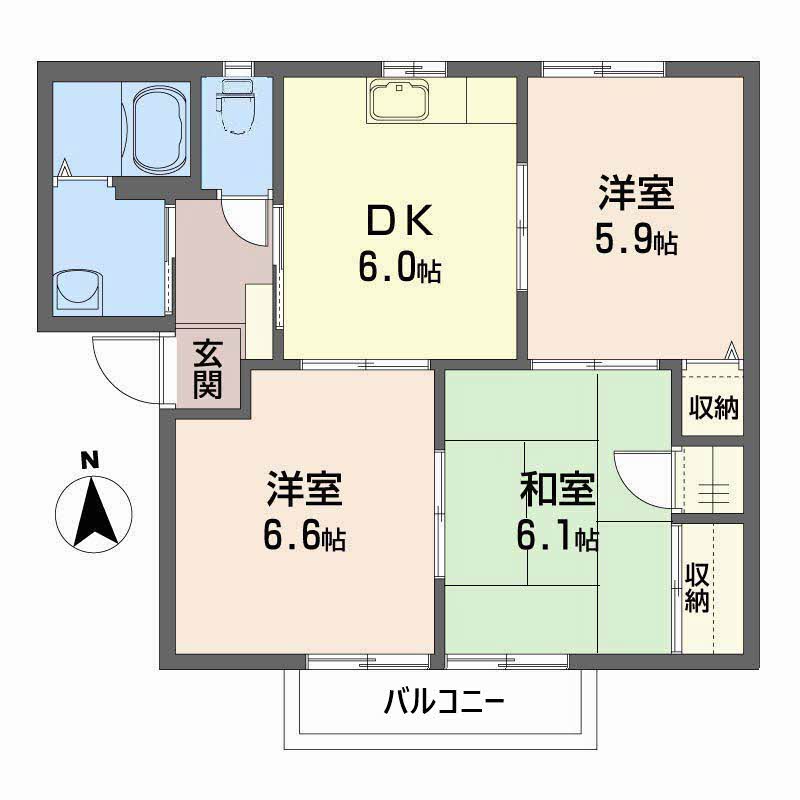 ヴェルディハイツ C棟 C0201号-16