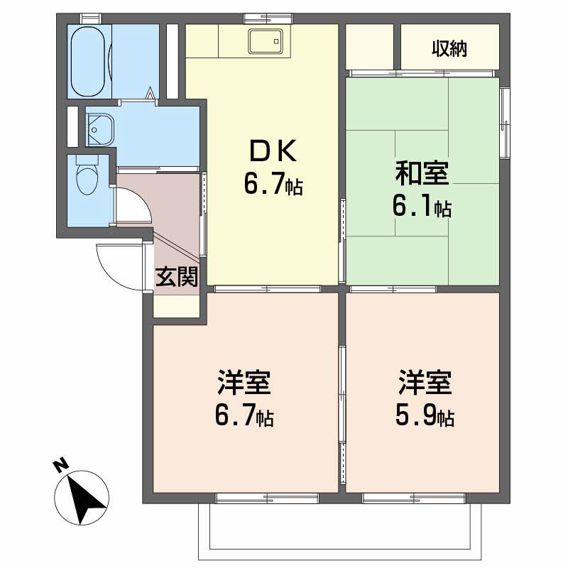 ドリーム・ハイツ　Ｂ棟 A0201号-16