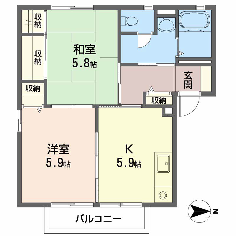 シャーメゾン愛宕山　Ｂ棟B0101-2
