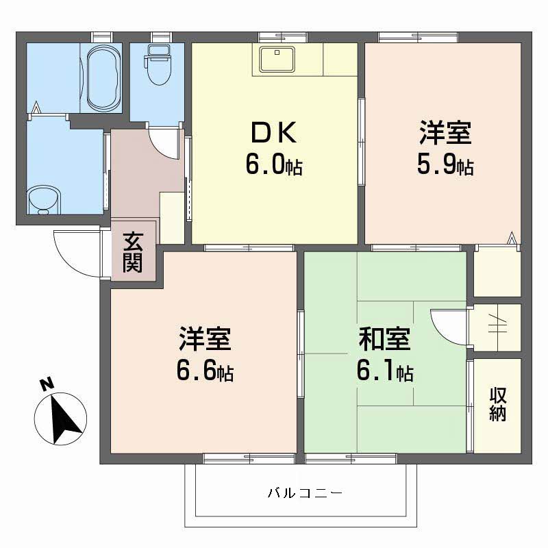 ハートハイツ　Ａ棟A0202-2