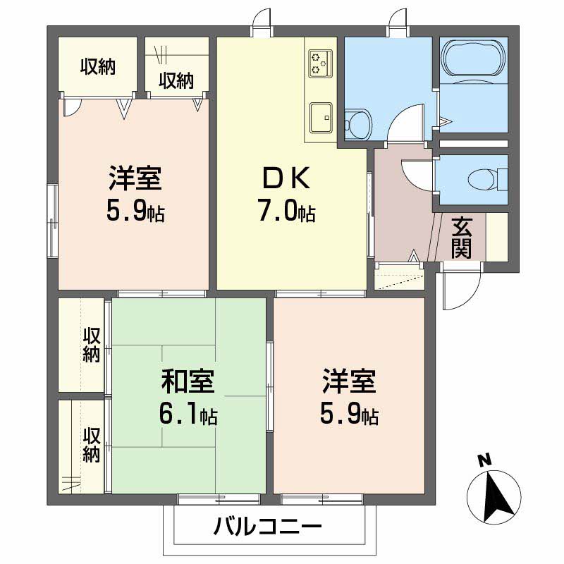 シャーメゾン２１　Ｂ棟B0101-2