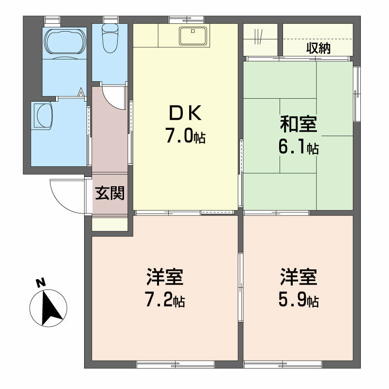 シャーメゾン橋田　Ｂ棟 B0102号-15