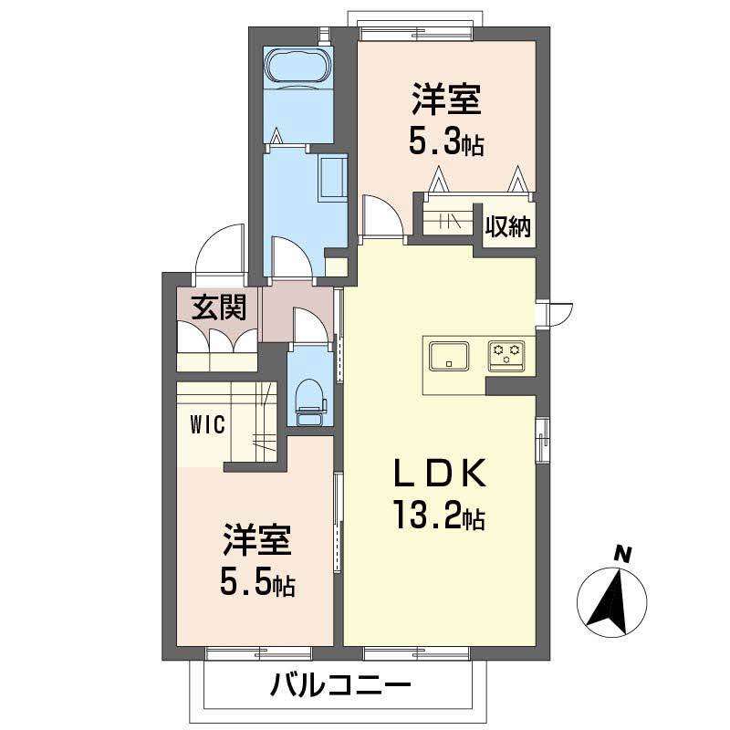シャーメゾン西久万　Ｃ棟C0202-2