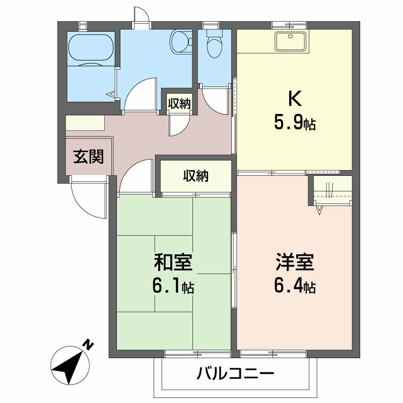 シャーメゾン伊野A0202-2