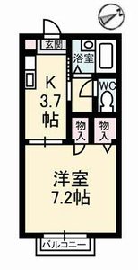 ハイツ平成　Ｂ棟 A0102号室
