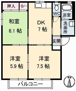 フレスコＫ　　Ｂ棟 B0101号室