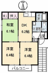セントクレア　Ｂ棟 B0201号-16