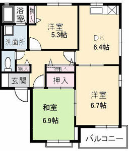 プリムリゼール　Ａ棟 A0102号-16