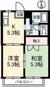 ツインマーク　Ⅱ棟 B0106号室