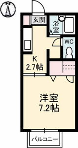 ドゥ・パシオーネ　Ｂ棟 B0202号-2