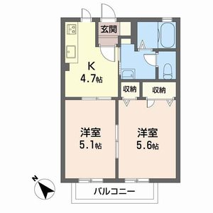 ジュネス・ルミエール　Ｃ棟 C0210号室