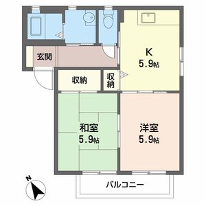 シャーメゾングランディール　Ａ棟 A0202号室