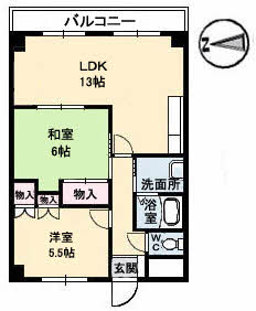 シェソワホリオ A0206号室