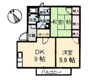 フレグランス中山台　Ｂ棟 B0101号-16
