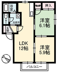フレグランス中山台　Ｄ棟 A0202号室