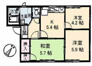 フレグランス宮郷　Ａ棟 A0202号室