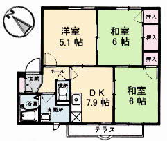 フレグランスYURI A棟 A0102号-16