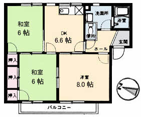 フレグランス笑迫　Ｃ棟 A0201号-14