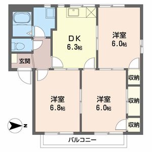 クレセンド楽々園　Ａ棟 A0202号室