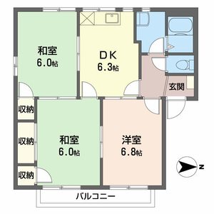 クレセンド楽々園　Ａ棟 A0101号室