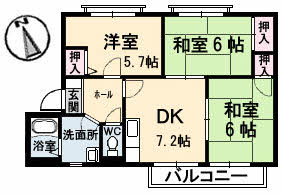 フレグランス中山東　Ａ棟 A0101号-2