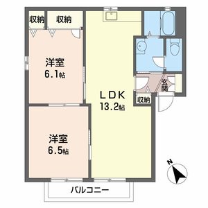 エモーション　Ｂ棟 B0201号室