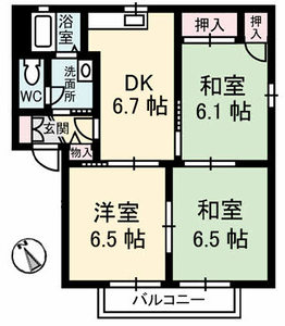 エモーション　Ｂ棟 B0202号-2