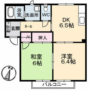 パストラル　Ａ A0202号室
