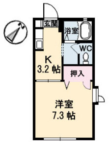 サントーク伴　Ｂ棟 B0101号室