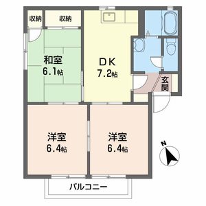 メゾン・ド・エスポワール　Ａ棟 A0201号室