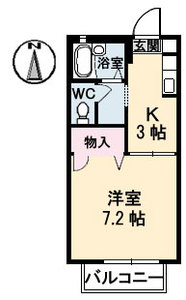フォーレストヒルズ　Ｂ棟 B0205号室