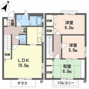 サザンヒル B棟 B0101号-3