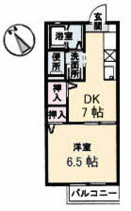 アブニール宮島口　Ｂ棟 B0204号室