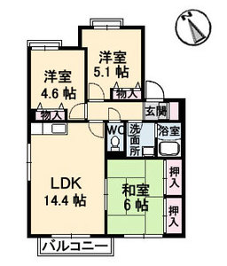ミッドチェスターハウス　Ｂ棟 A0201号-15