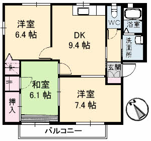 バレイ上温品 B棟 B0201号-16