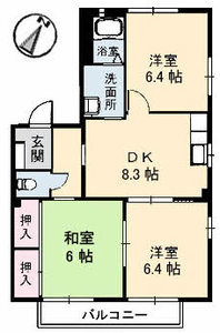 シャーメゾン矢野　Ａ棟 A0203号室