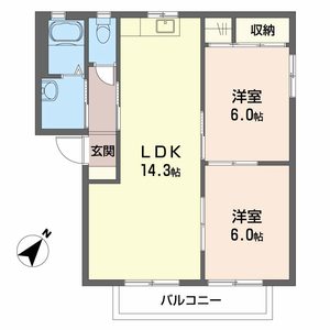 シャーメゾン相田 B棟 B0202号-16