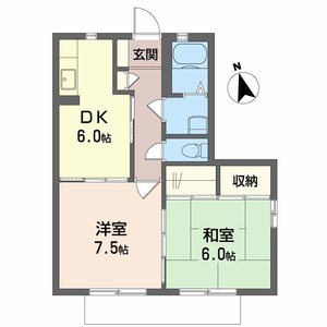 ハピネス口田 A0201号室
