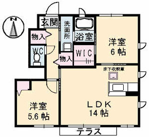 フィオレンテ　Ｂ棟 B0101号室