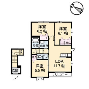 シャーメゾン平和台 C棟 C0202号-16